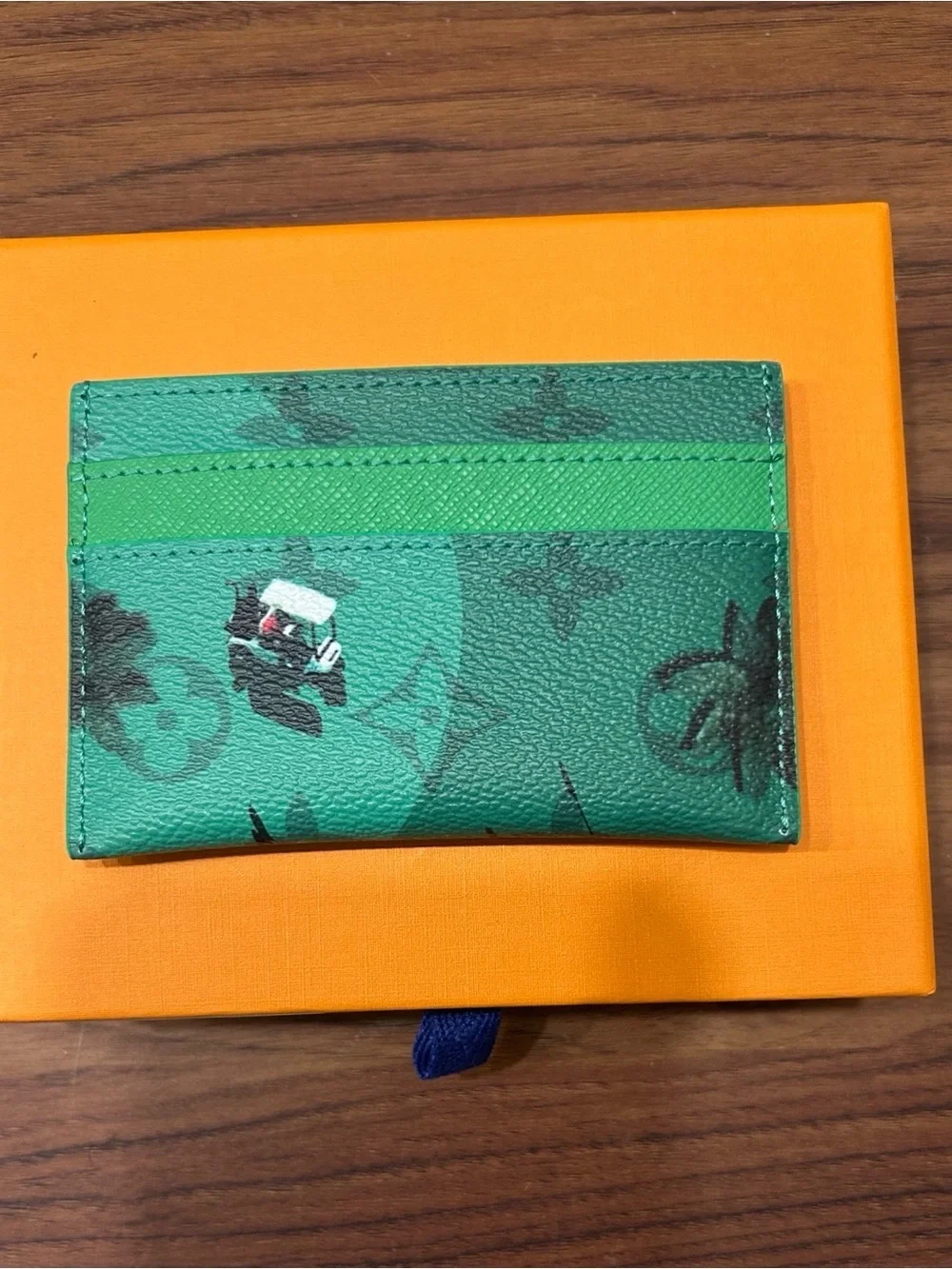 Louis Vuitton Golf Green Card Holder
